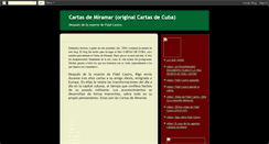 Desktop Screenshot of cartas-de-cuba.blogspot.com