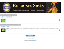 Tablet Screenshot of edicionessipan.blogspot.com