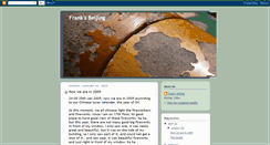 Desktop Screenshot of franksbeijing.blogspot.com