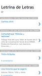 Mobile Screenshot of letrinadeletras.blogspot.com