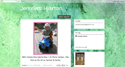 Desktop Screenshot of jennifers-hjartan.blogspot.com