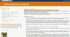 Desktop Screenshot of ordenamientotierra.blogspot.com