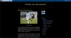 Desktop Screenshot of futbolsanmarino.blogspot.com