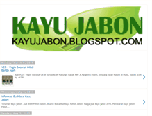 Tablet Screenshot of kayujabon.blogspot.com