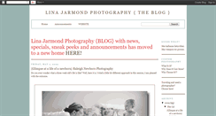Desktop Screenshot of linajarmondphotography.blogspot.com