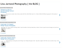 Tablet Screenshot of linajarmondphotography.blogspot.com