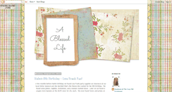 Desktop Screenshot of cantrellsablessedlife.blogspot.com