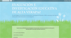 Desktop Screenshot of evaluacioninvestigacion.blogspot.com