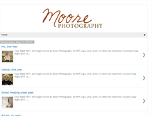 Tablet Screenshot of moore-photography.blogspot.com