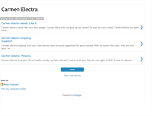 Tablet Screenshot of carmenelectranewmdq.blogspot.com
