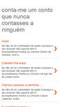 Mobile Screenshot of conta-meumconto.blogspot.com