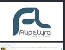 Tablet Screenshot of filipelyraeventos.blogspot.com