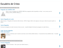 Tablet Screenshot of escudeirodecristo.blogspot.com