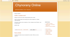 Desktop Screenshot of chynorany.blogspot.com
