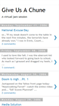 Mobile Screenshot of chunes.blogspot.com