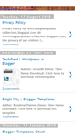 Mobile Screenshot of blogtemplates-collection.blogspot.com