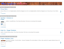 Tablet Screenshot of blogtemplates-collection.blogspot.com