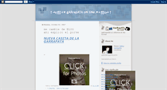 Desktop Screenshot of garrapataonline.blogspot.com