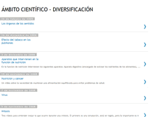 Tablet Screenshot of ambitocientifico0809.blogspot.com