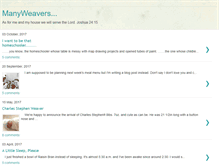 Tablet Screenshot of manyweavers.blogspot.com