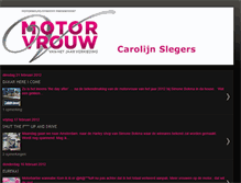 Tablet Screenshot of carolijnslegers.blogspot.com