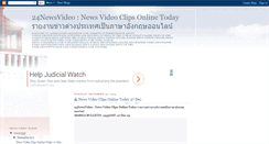 Desktop Screenshot of 24newsvideo.blogspot.com