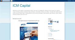 Desktop Screenshot of icm-capital.blogspot.com