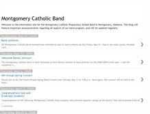 Tablet Screenshot of catholicband.blogspot.com