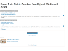 Tablet Screenshot of boonetrails.blogspot.com