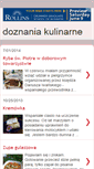 Mobile Screenshot of doznaniakulinarne.blogspot.com