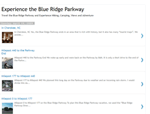 Tablet Screenshot of experienceblueridgeparkway.blogspot.com