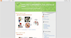 Desktop Screenshot of elfeudosantacruz.blogspot.com