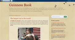 Desktop Screenshot of guiness-book.blogspot.com