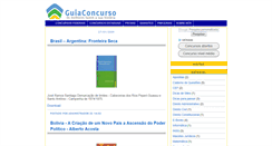 Desktop Screenshot of guiaconcurso.blogspot.com