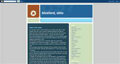 Desktop Screenshot of bloxfordohio.blogspot.com