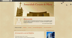 Desktop Screenshot of inmaculadocorazontorreon.blogspot.com