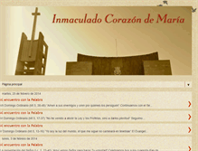 Tablet Screenshot of inmaculadocorazontorreon.blogspot.com