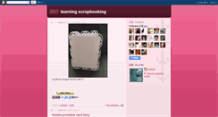 Desktop Screenshot of cynthiab-learningscrapbooking.blogspot.com