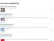 Tablet Screenshot of cynthiab-learningscrapbooking.blogspot.com