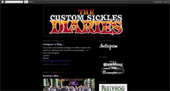 Desktop Screenshot of customsicklesdiaries.blogspot.com