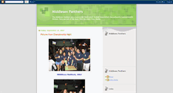 Desktop Screenshot of middlesexpanthers.blogspot.com