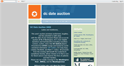 Desktop Screenshot of dcdateauction.blogspot.com