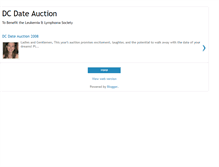 Tablet Screenshot of dcdateauction.blogspot.com