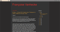 Desktop Screenshot of francoisevanhecke.blogspot.com