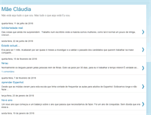 Tablet Screenshot of maeclaudia.blogspot.com