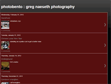 Tablet Screenshot of photobento.blogspot.com