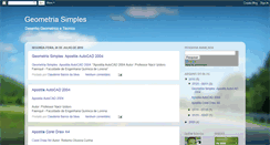 Desktop Screenshot of geometriasimples.blogspot.com