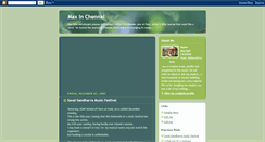 Desktop Screenshot of maxinchennai.blogspot.com