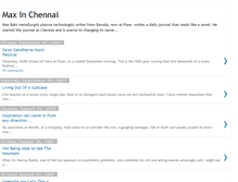 Tablet Screenshot of maxinchennai.blogspot.com