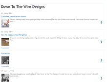 Tablet Screenshot of downtothewiredesigns.blogspot.com